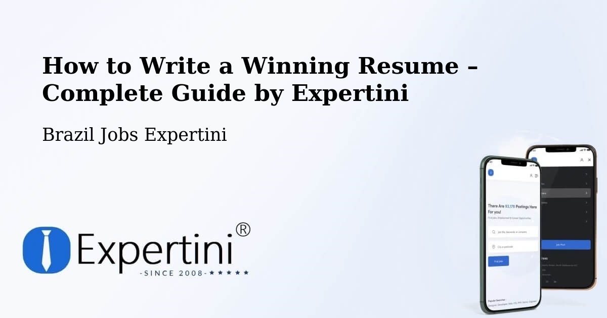 Resume Writing Guide for Job Seekers – Arujá - Arujá, Brazil Jobs Expertini